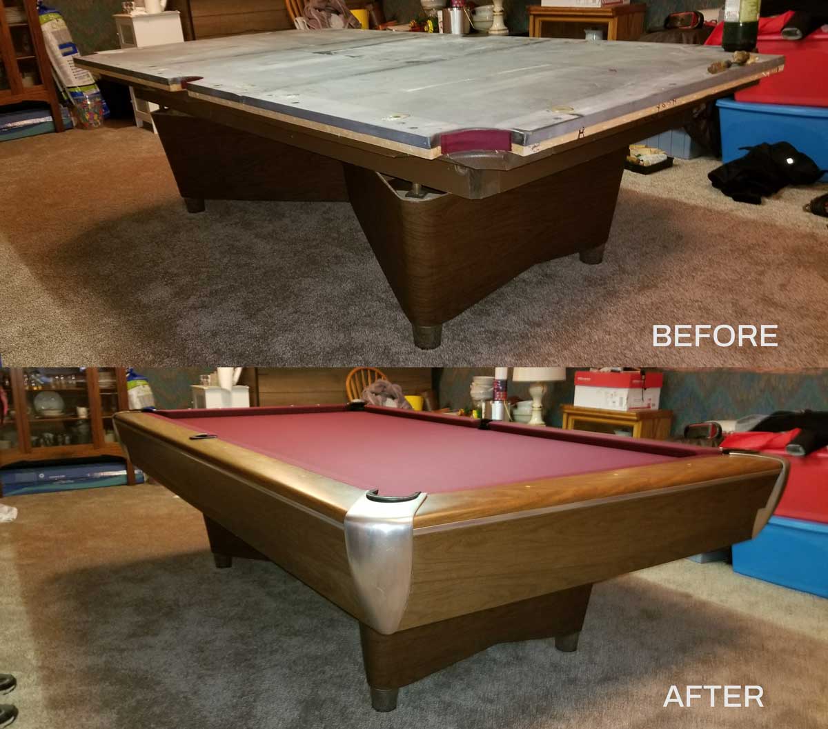 Pool Table Service - Top Shelf Billiards & Rec | Midwest's Affordable ...